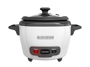 Arrocera 3 Tazas Blanca / Black + Decker