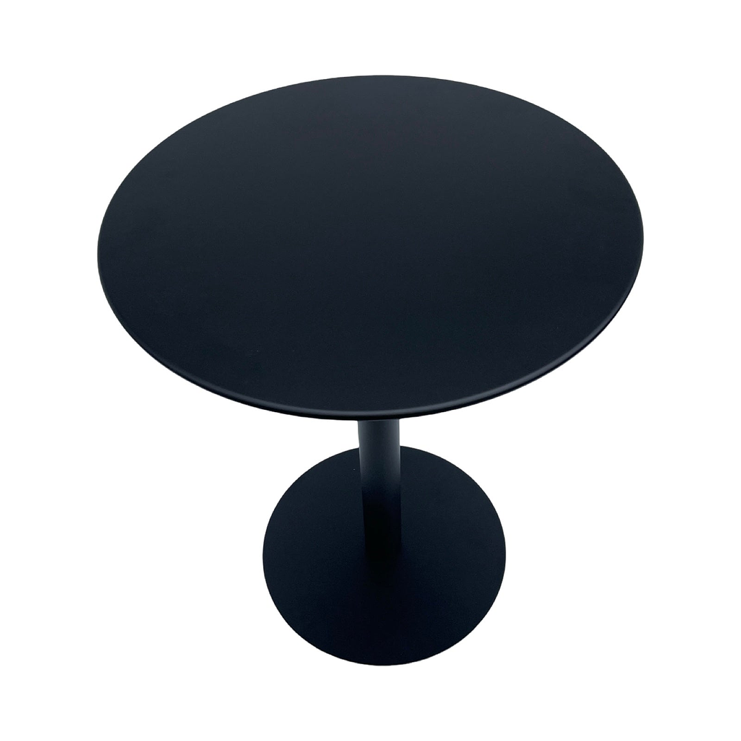 Mesa Metálica Redonda Barcelona Negra 4