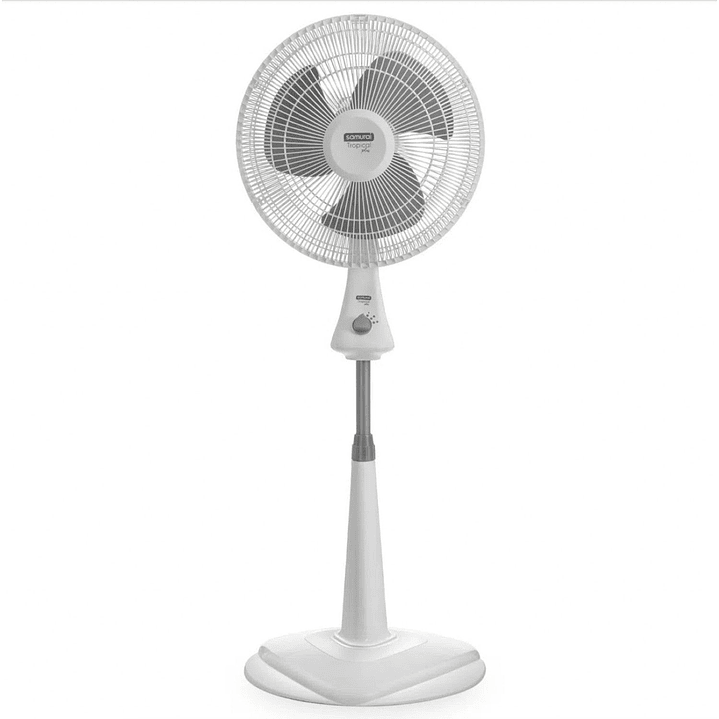 Ventilador Pedestal Tropical Plus Blanco / Samurai 1