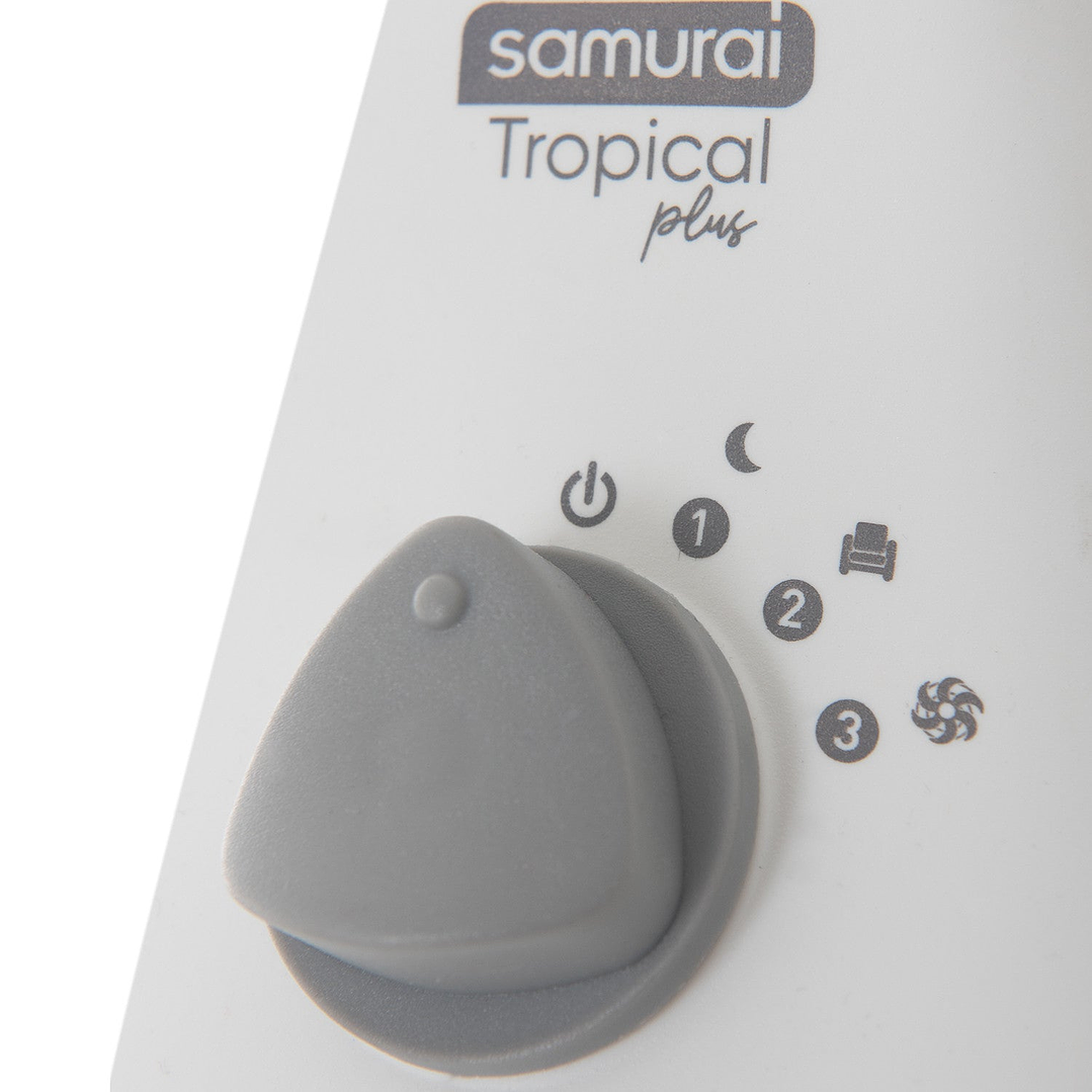 Ventilador Pedestal Tropical Plus Blanco / Samurai 3