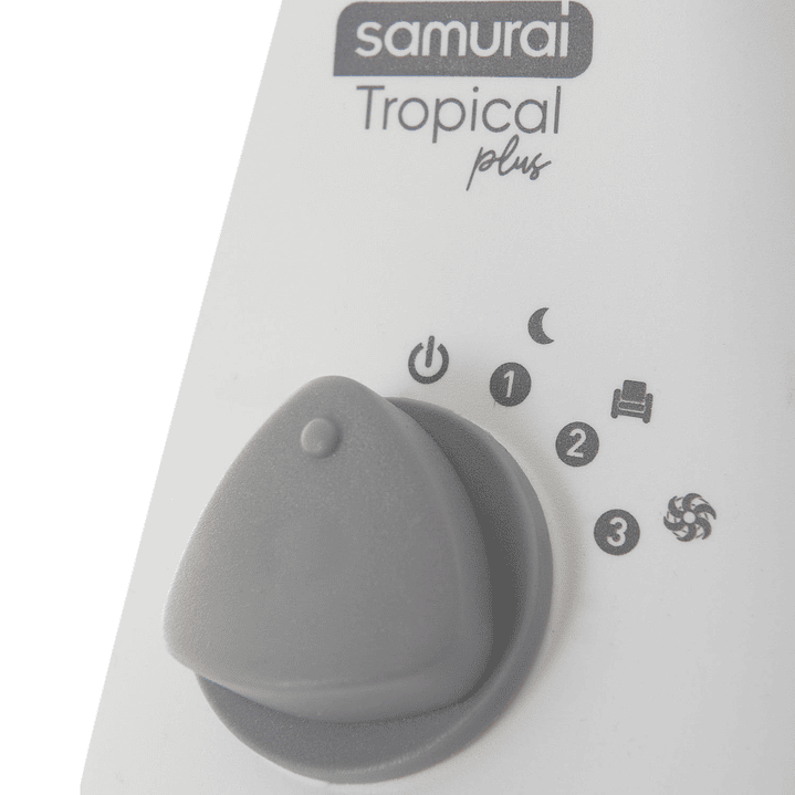 Ventilador Pedestal Tropical Plus Blanco / Samurai 3