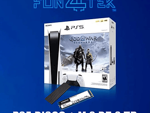 PlayStation 5 con Lector de Discos + M.2 de 2 Tb