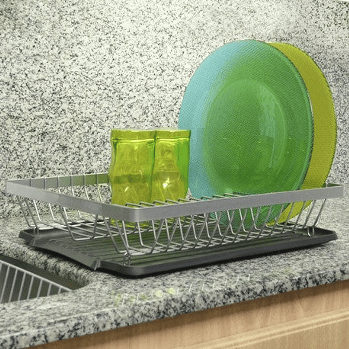 Escurridor Platinum con Bandeja / Rejiplas 2