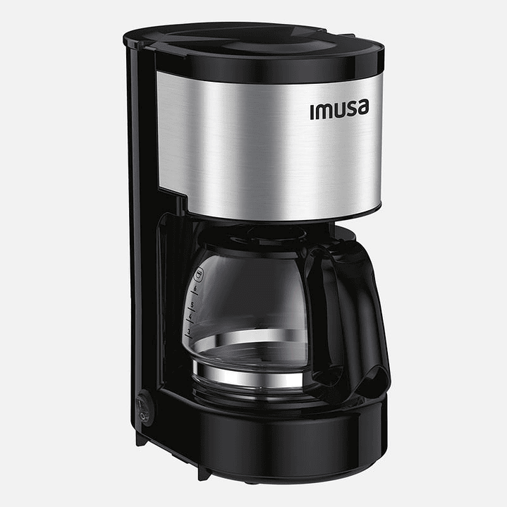 Cafetera IMUSA Perfecta Inox 6 Tazas Negro 1