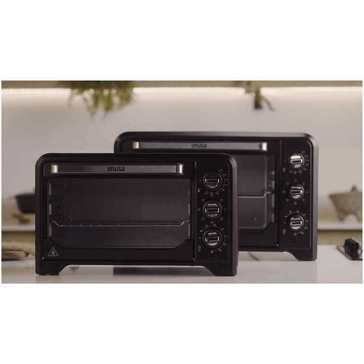 Horno Freidor IMUSA 19Litros Óptimo XL Negro 7