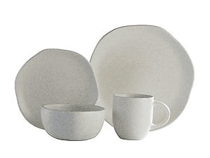 Vajilla Corona Orion Reactivo 4 Puestos 16 Piezas