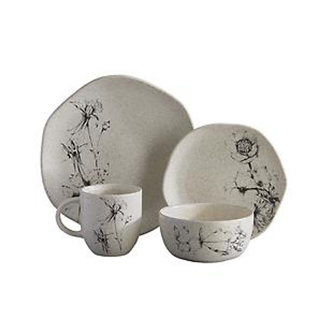 Vajilla Corona Elea 4 Puestos 16 Piezas 1