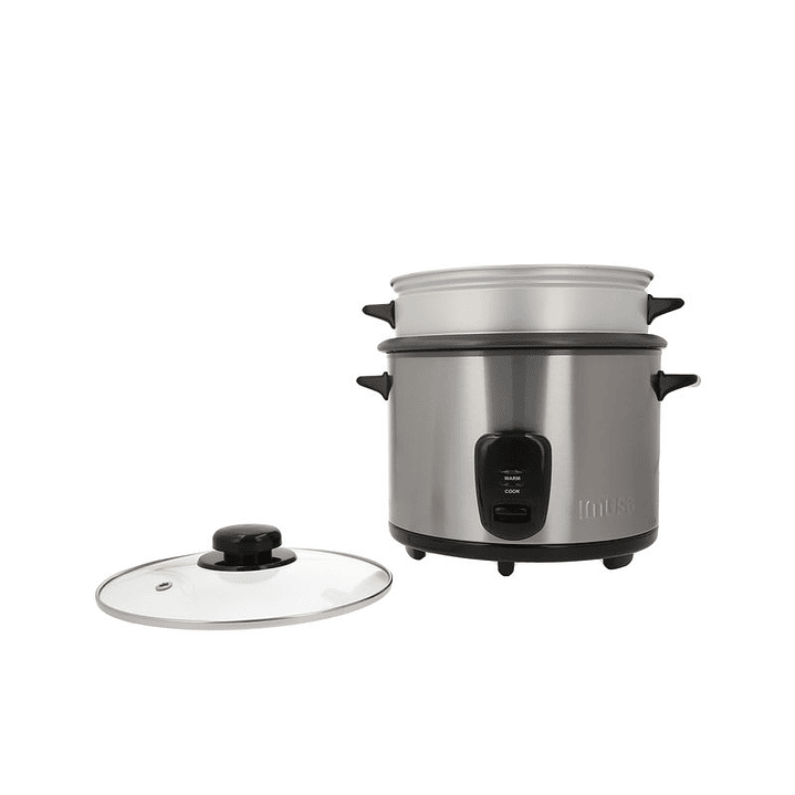 Olla arrocera IMUSA 10 tazas en acero 1