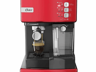 Cafetera Automática de Espresso PrimaLatte™ Roja / Oster
