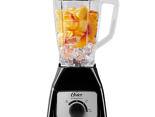 Oster® Licuadora, con Control de Perilla, 2 Velocidades más Pulso, con Vaso de Plástico, 800 W