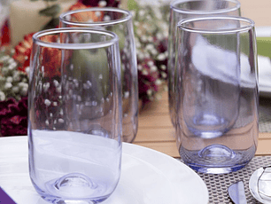 Set Euphoria Vasos Agua x 8 unidades