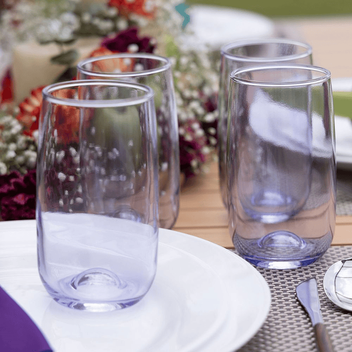 Set Euphoria Vasos Agua x 8 unidades 1