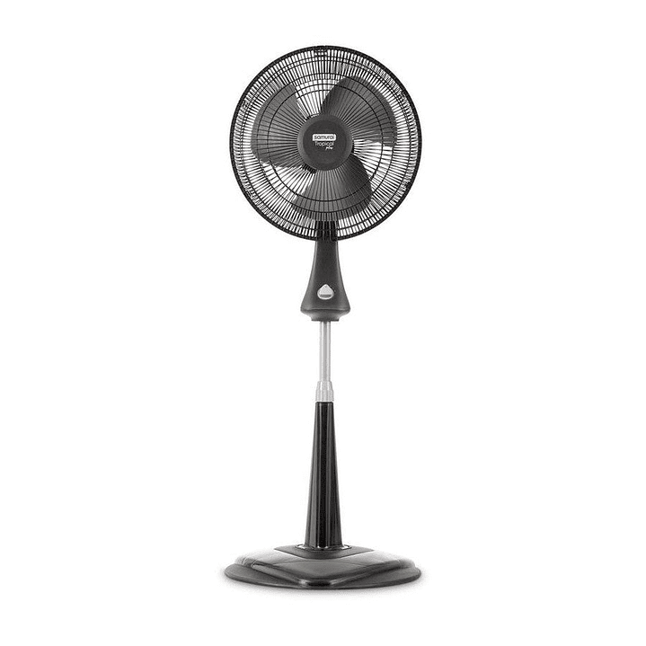 Ventilador Pedestal Tropical Plus Negro / Samurai 1