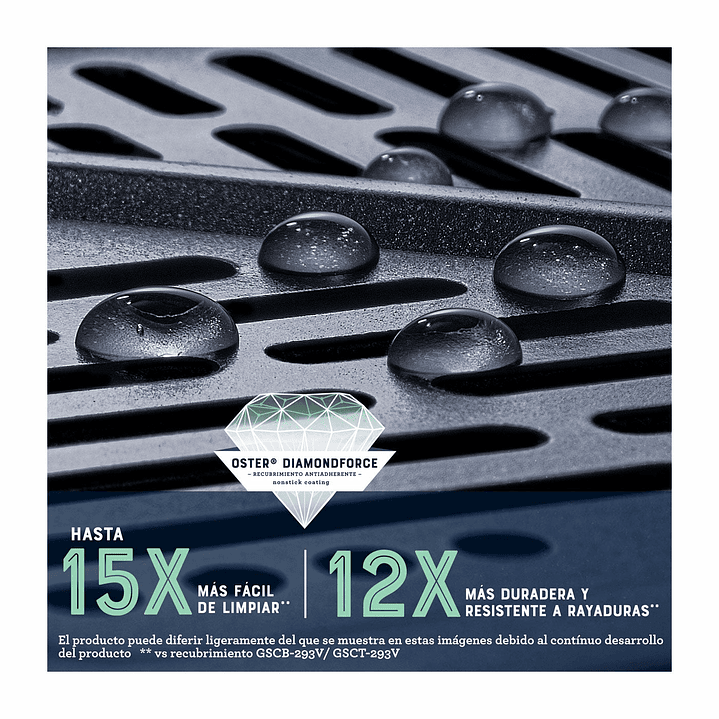 Freidora de Aire 9 Litros con Diamond Force / Oster 6