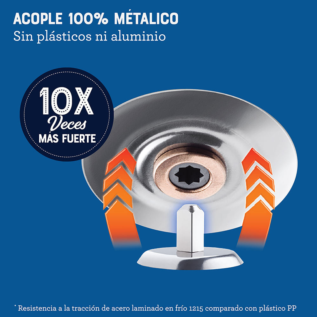 Oster® Licuadora, 6 Velocidades más Pulso, con Vaso de Vidrio Refractario Boroclass®, Rojo 6