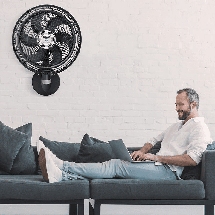 Ventilador SAMURAI Ultra Silence Force Pared negro 5