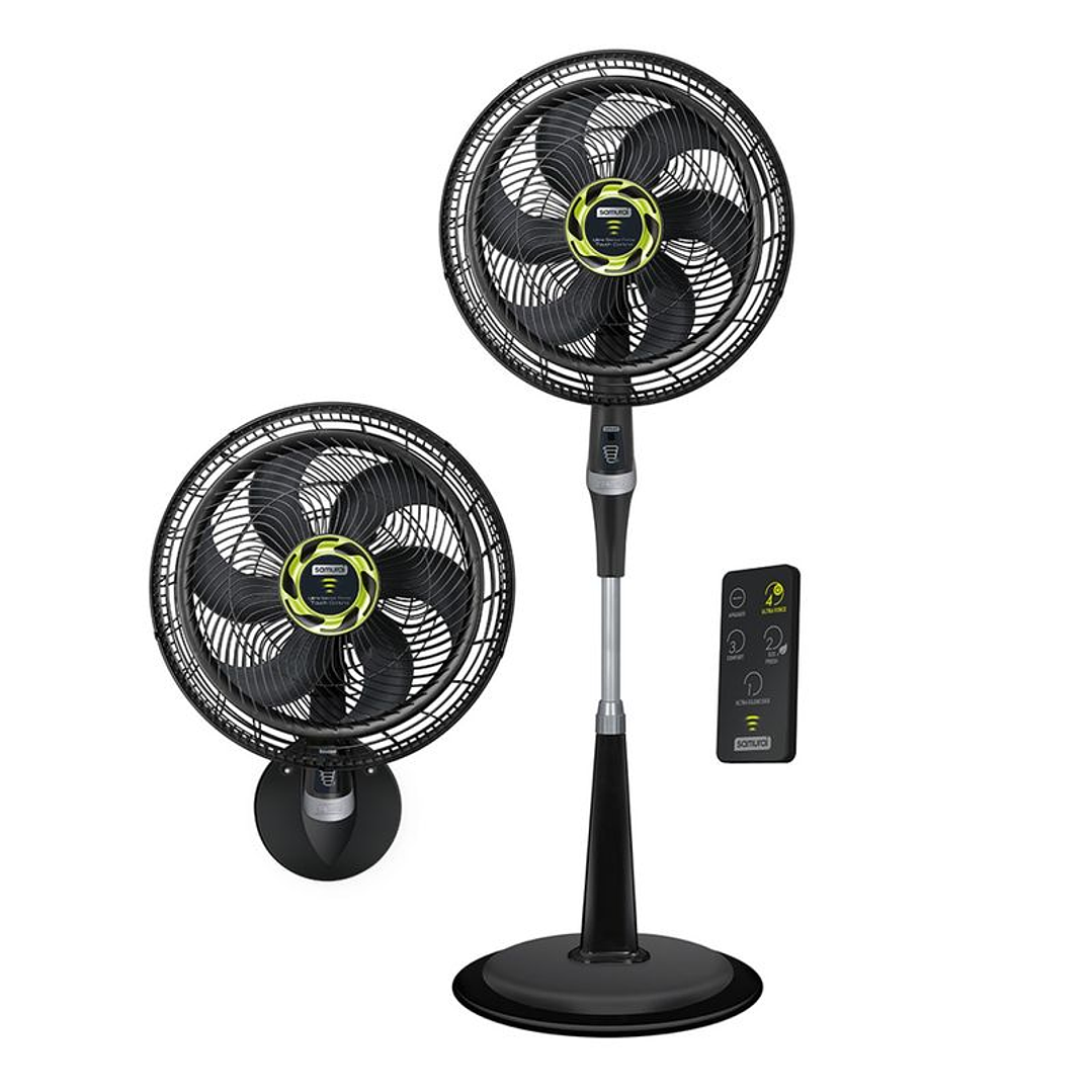 Ventilador SAMURAI Ultra Silence Force 2en1 control remoto 9