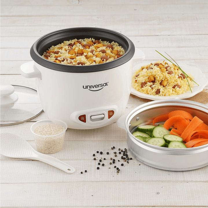 Olla Arrocera Blanca 5 TZ UNIVERSAL preparaciones saludables para todos. 1