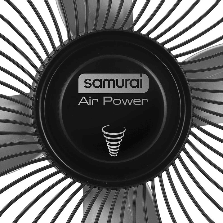 Ventilador de pedestal SAMURAI Air Power Negro 12