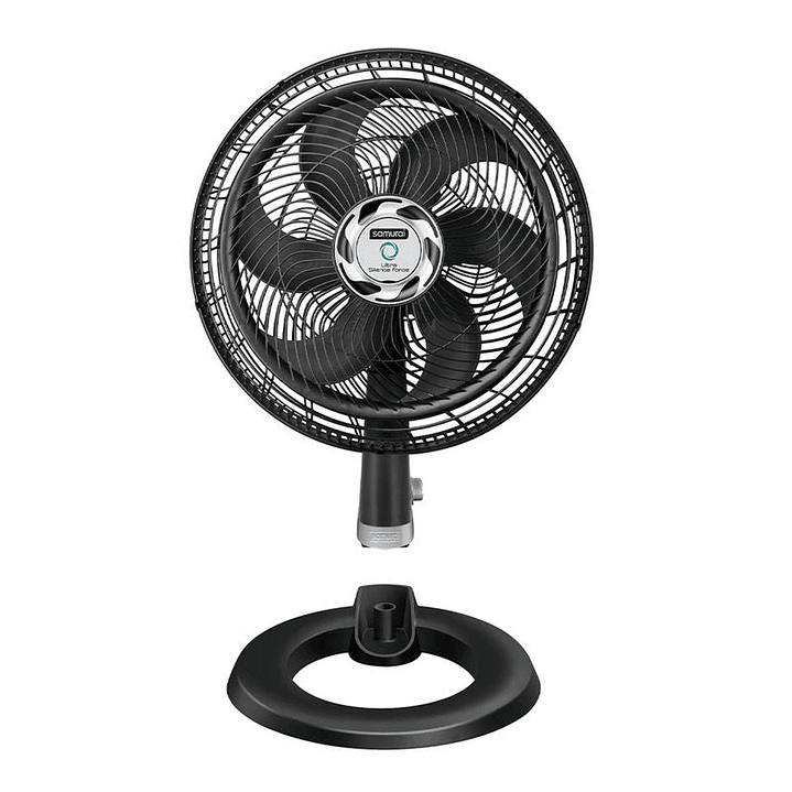 Ventilador SAMURAI Ultra Silence Force mesa negro 7