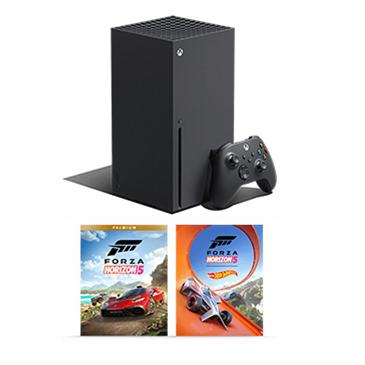 Consola XBOX Series X + 1 Control Inalámbrico + Paquete Forza Horizon 5 5