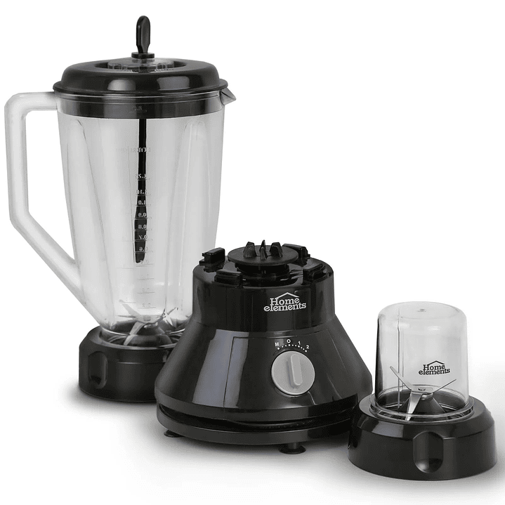 Licuadora 2 Velocidades + Pulso y Picatodo / Home Elements 1