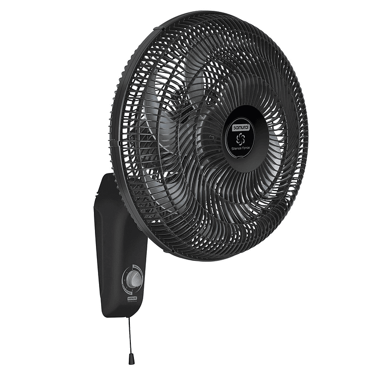 Ventilador Silence Force Pared Negro / Samurai 4