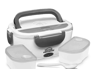Lonchera Eléctrica Portable Gris / Home Elements