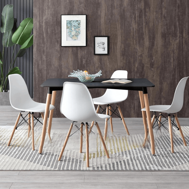 Mesa Roma Negra Rectangular 3