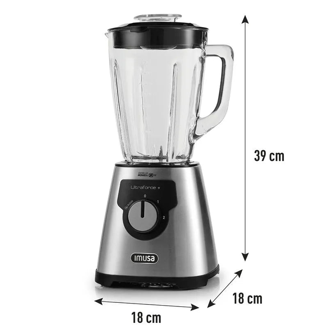 Licuadora UltraForce+ 2 Velocidades / Imusa 3