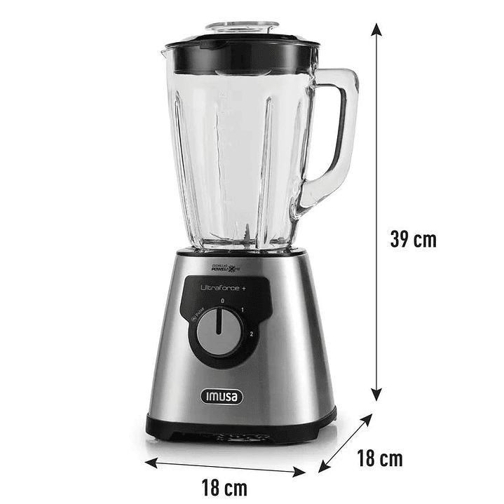 Licuadora UltraForce+ 2 Velocidades / Imusa 3