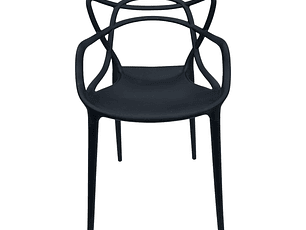 Silla Sidney Negra (Nuevo Diseño)