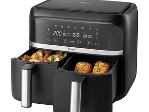Freidora de Aire Doble 7.6 Litros con Diamond Force / Oster