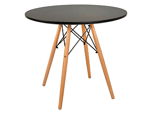 Mesa Roma Negra Redonda