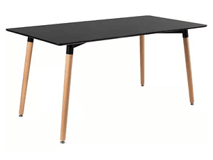 Mesa Roma Negra Rectangular