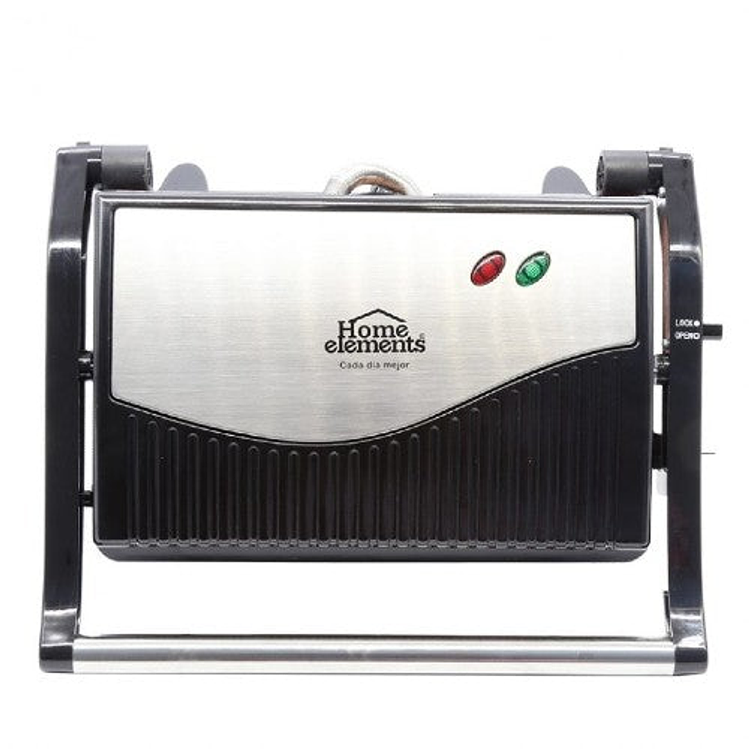 Sanduchera Panini Grill 180° / Home Elements 4