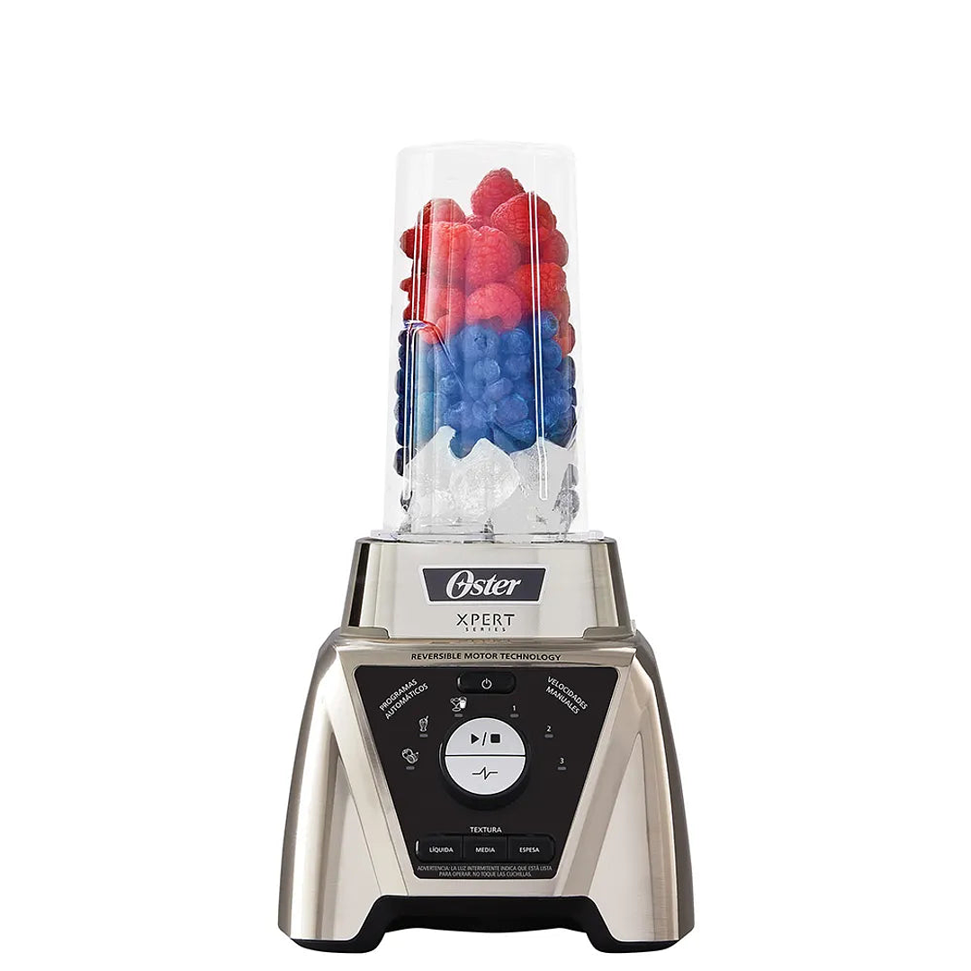 Licuadora Xpert Series™ + Blend-N-Go Niquelada / Oster 3