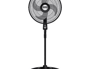 Ventilador Turbo Power Pedestal Negro / Samurai