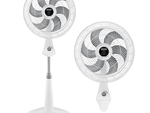 Ventilador Silence Force Plus 2 En 1 Blanco / Samurai