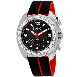 Reloj Bianci negro Rojo RB55060