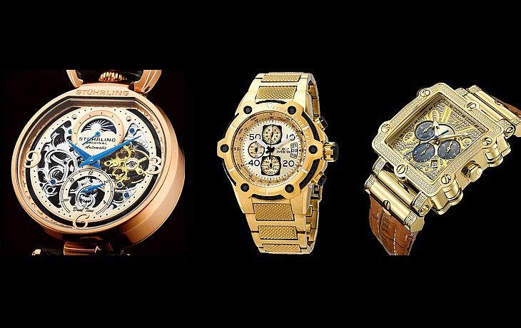 Relojes Dorados H