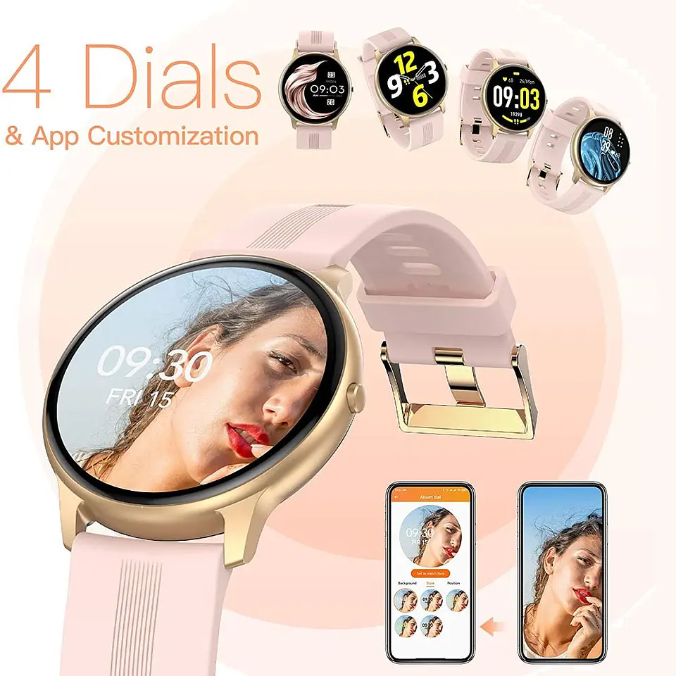  Reloj inteligente para mujer Agptek 3