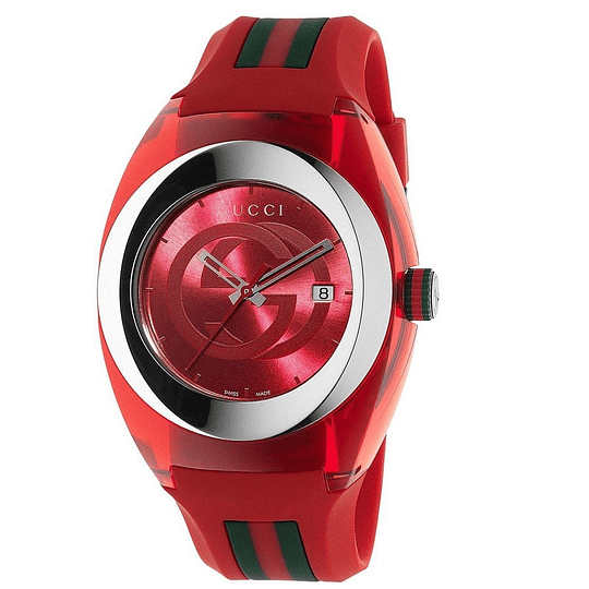 Reloj Gucci Sync Rojo XXL