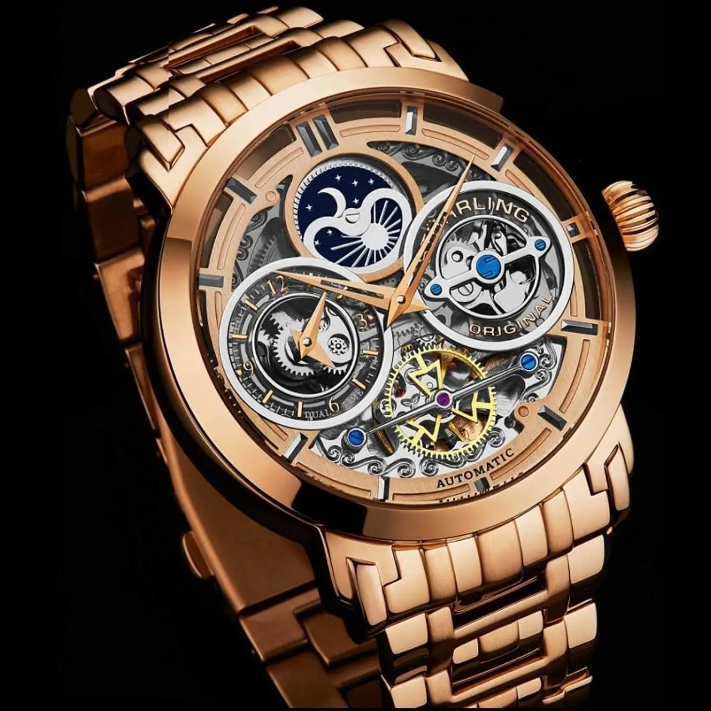 Reloj Automático Stuhrling Luciano 371b 1