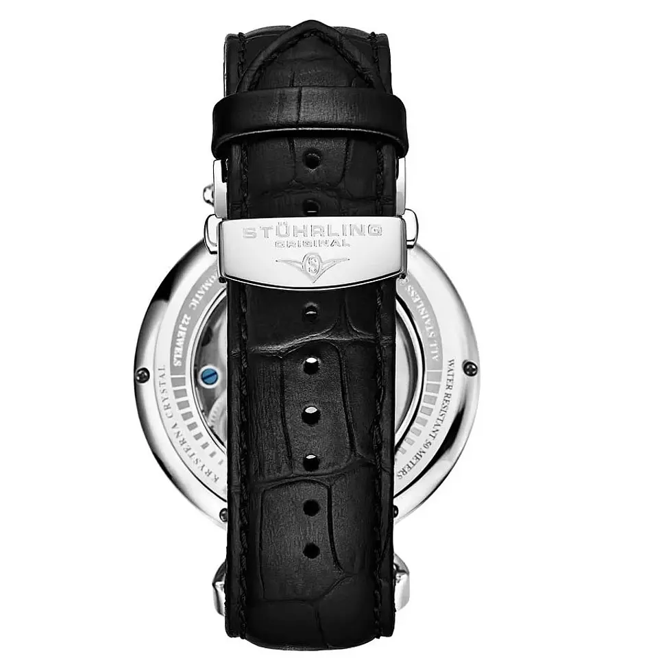 Reloj Stuhrling Original Módena Dual Time Automático 988 3
