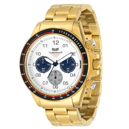 Reloj Vestal ZR2 gold cronografo