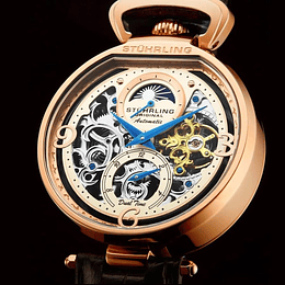 Reloj Automático Hombre Stuhrling modena gold