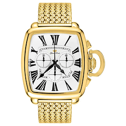 Reloj Glam-Rock cronografo Vintage Gold