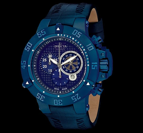 Reloj Invicta suizo subaqua azul 10203