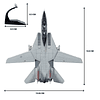 Avion Militar de Combate a escala